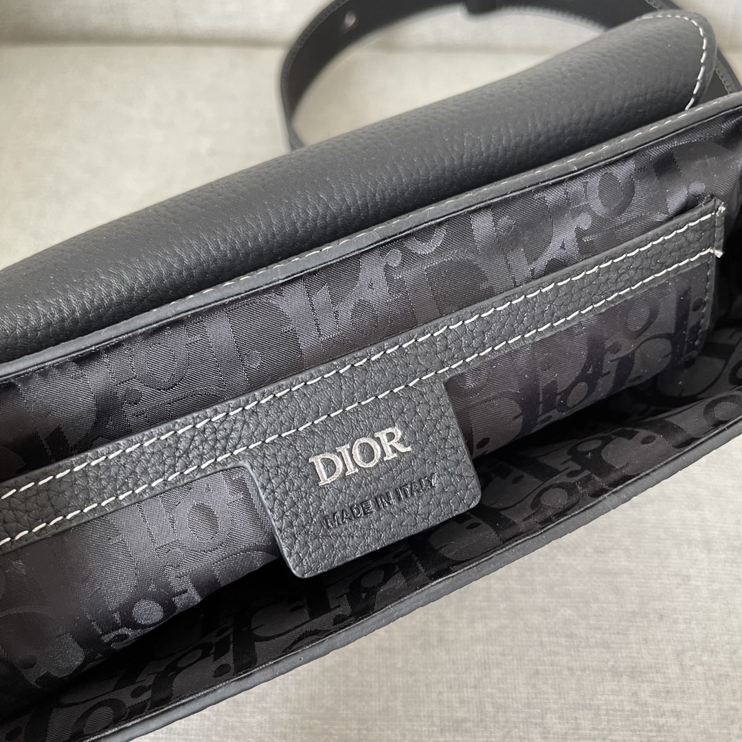 Mini Saddle Bag With Strap Black For Women 9in/23cm 1ADPO049YKK_H00N1:1High-quality replica