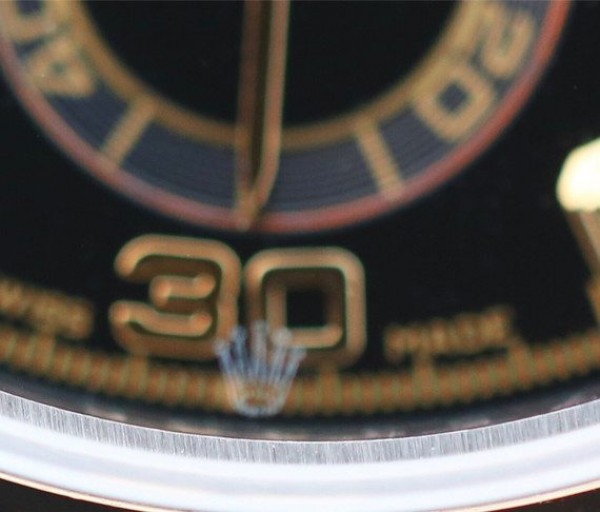 Replica Rolex Daytona 116523 Thick YG Wrapped Black Dial Diamonds Markers SS/YG Bracelet A7750 - Top club