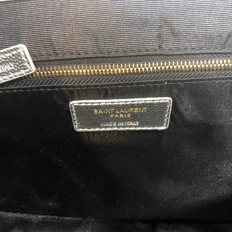 Replica Saint Laurent Metallic Silver Large Envelope Chain Bag 3969101:1High-quality replica