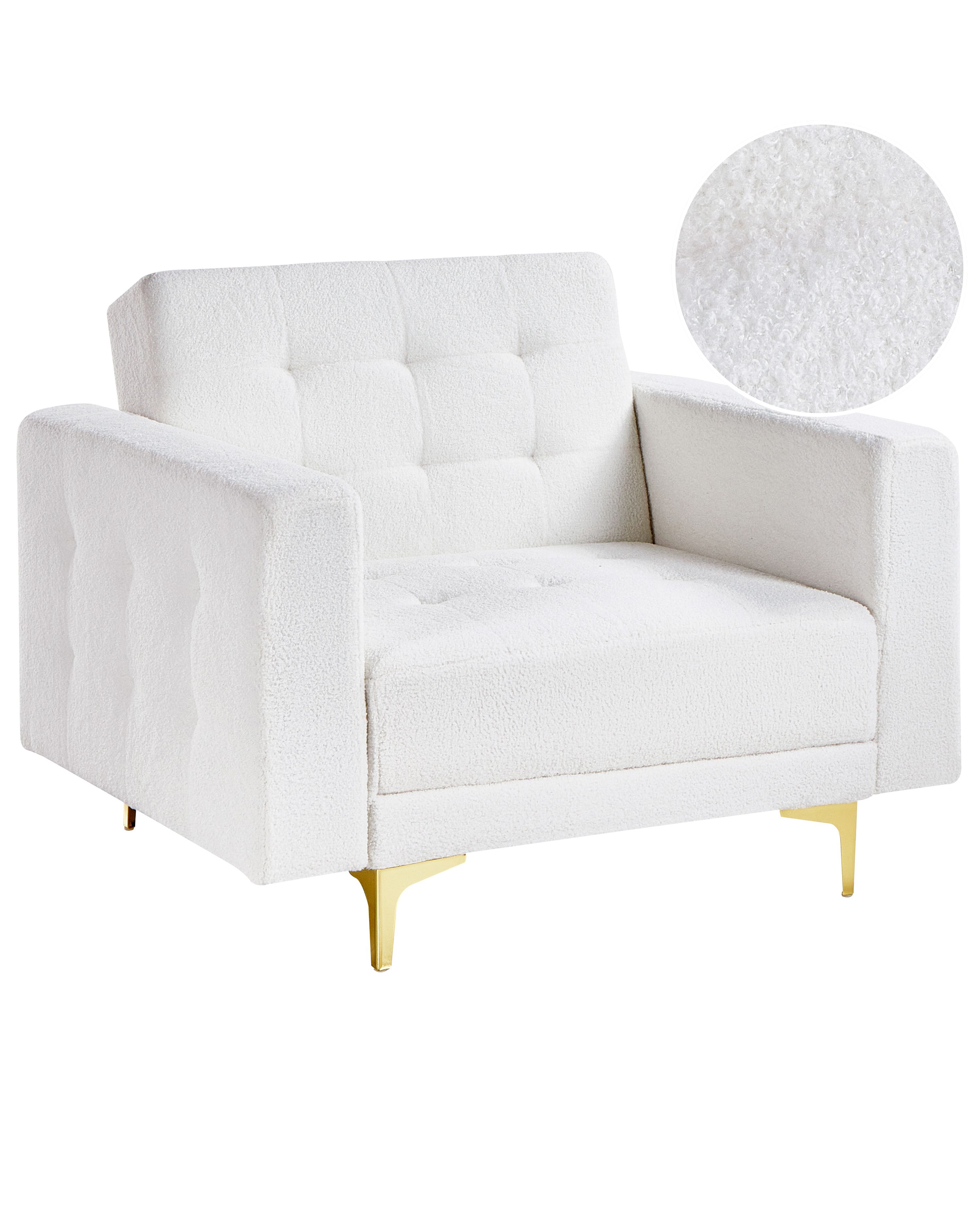 Armchair ABERDEEN Boucle Off-White