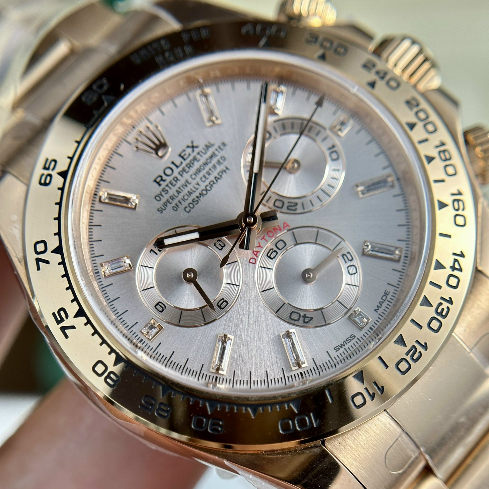 Rolex Replica 1:1 Watch Cosmograph Daytona 116505 Baguette Dial Factory Clean 40mm - Top club