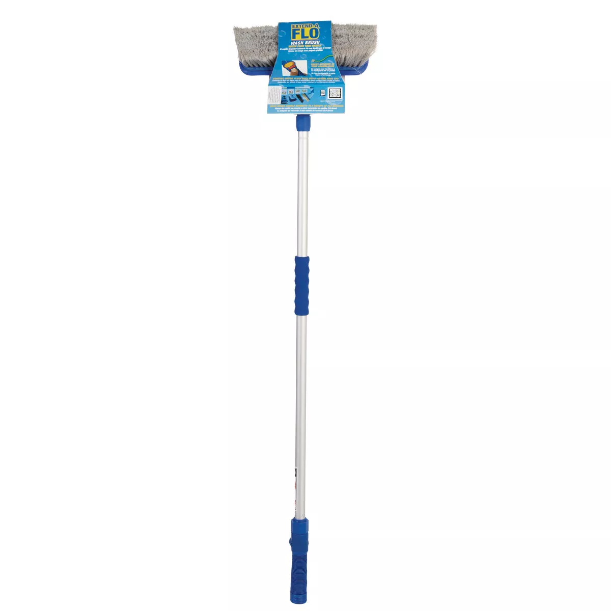 Ettore Extend-A-Flo 6 Ft. Flow-Thru Wash Brush