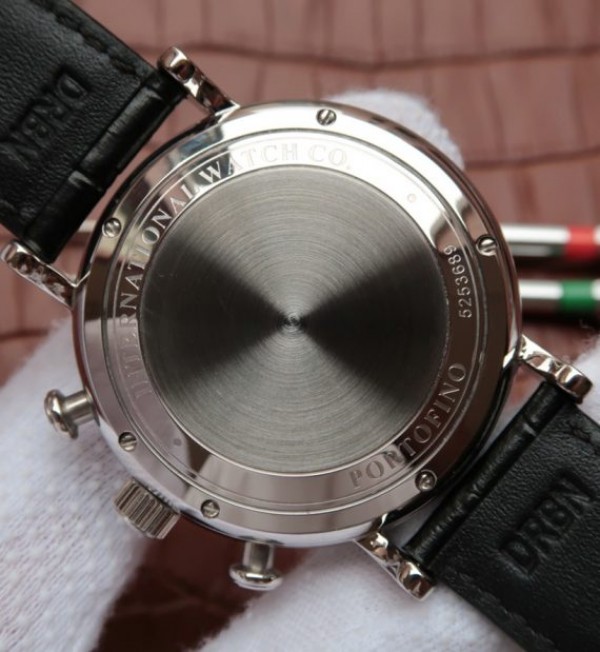 Replica IWC V6 IW391008 Portofino Chronograph Black Dial A7750 - Top club