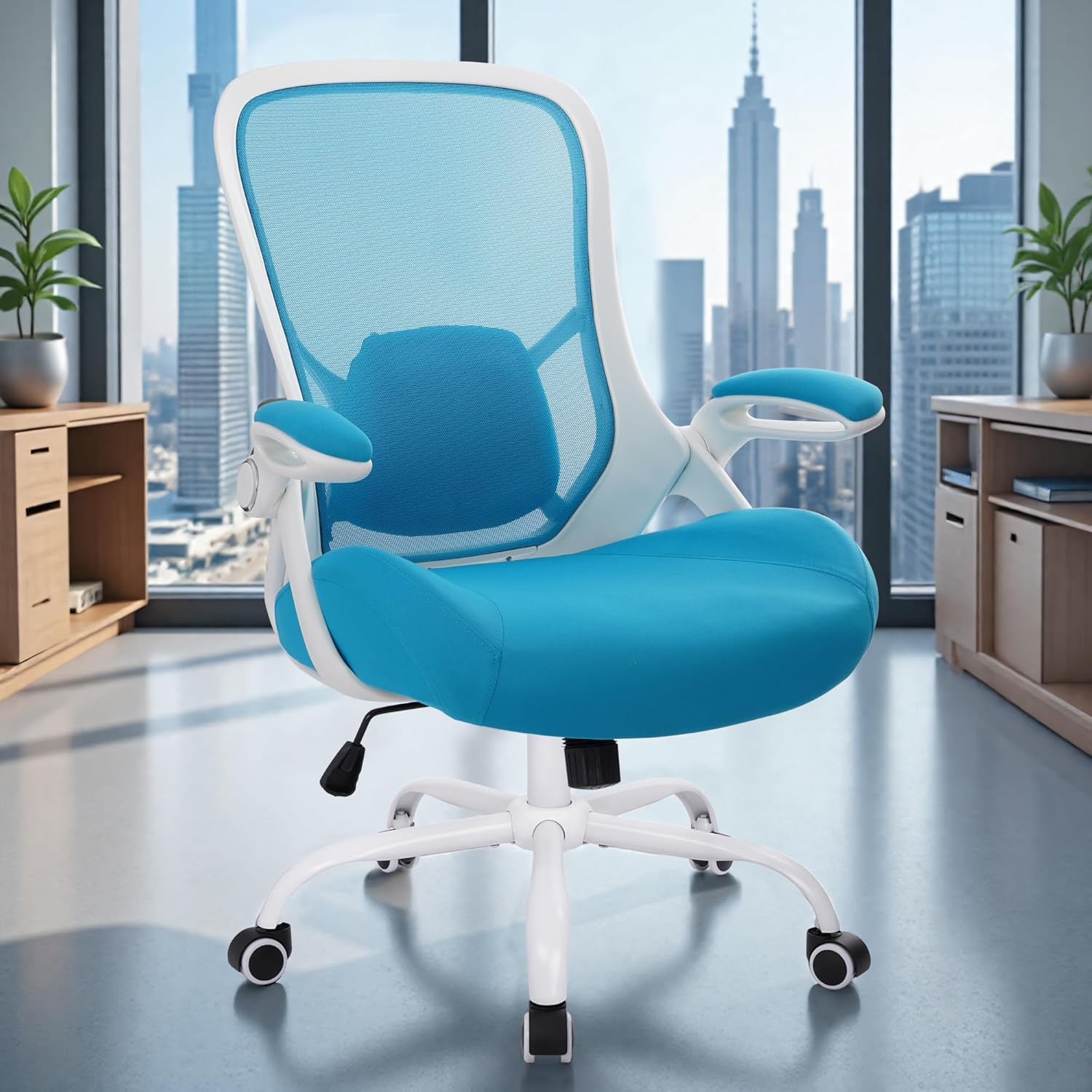 HYLONE 400lbs Heavy Duty Office Chair, 5