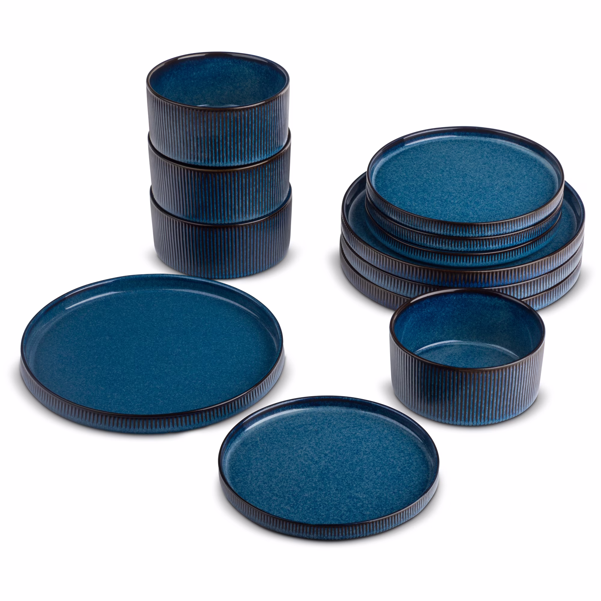 Yellowstone John 12-Piece Ceramic Dinnerware Set