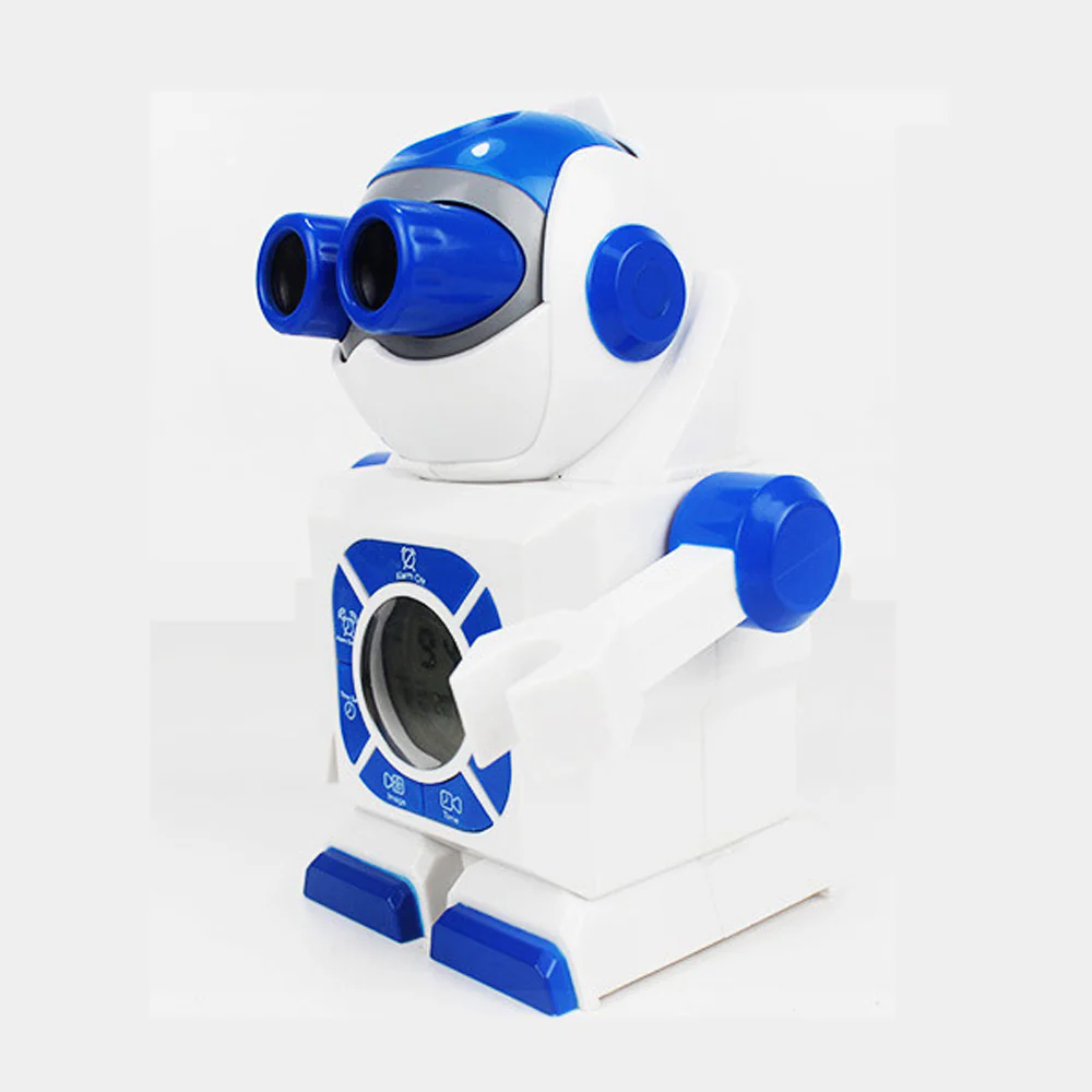Robot Snooze Alarm Clock