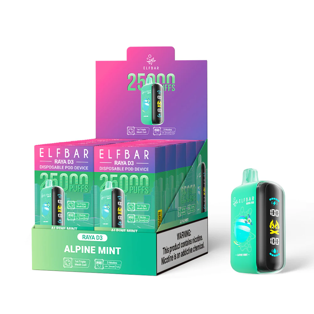 ELFBAR RAYA D3 vape usa e getta (tutti i gusti)