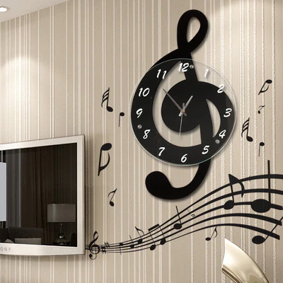 Creative Music Wall Clock