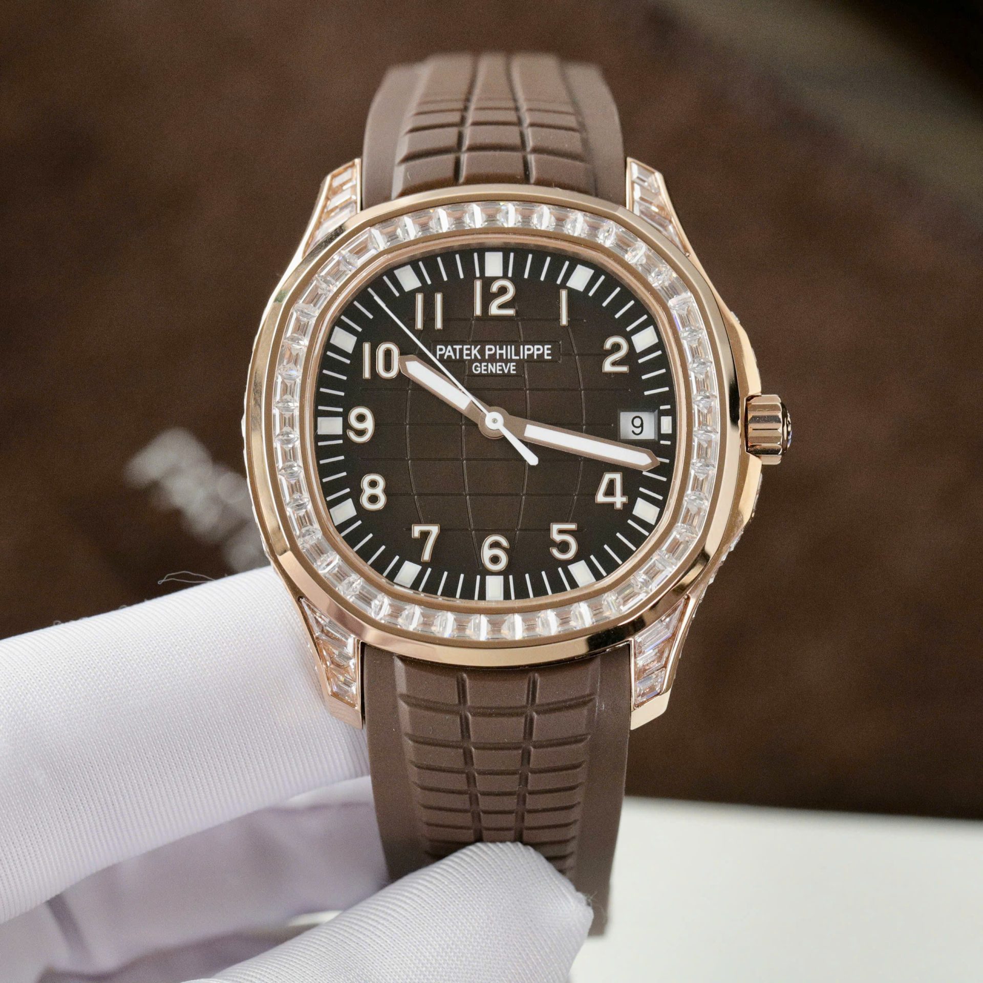 Patek Philippe Replica 11 Watch Aquanaut 5167R Dial Brown GR Factory 40mm - Top club