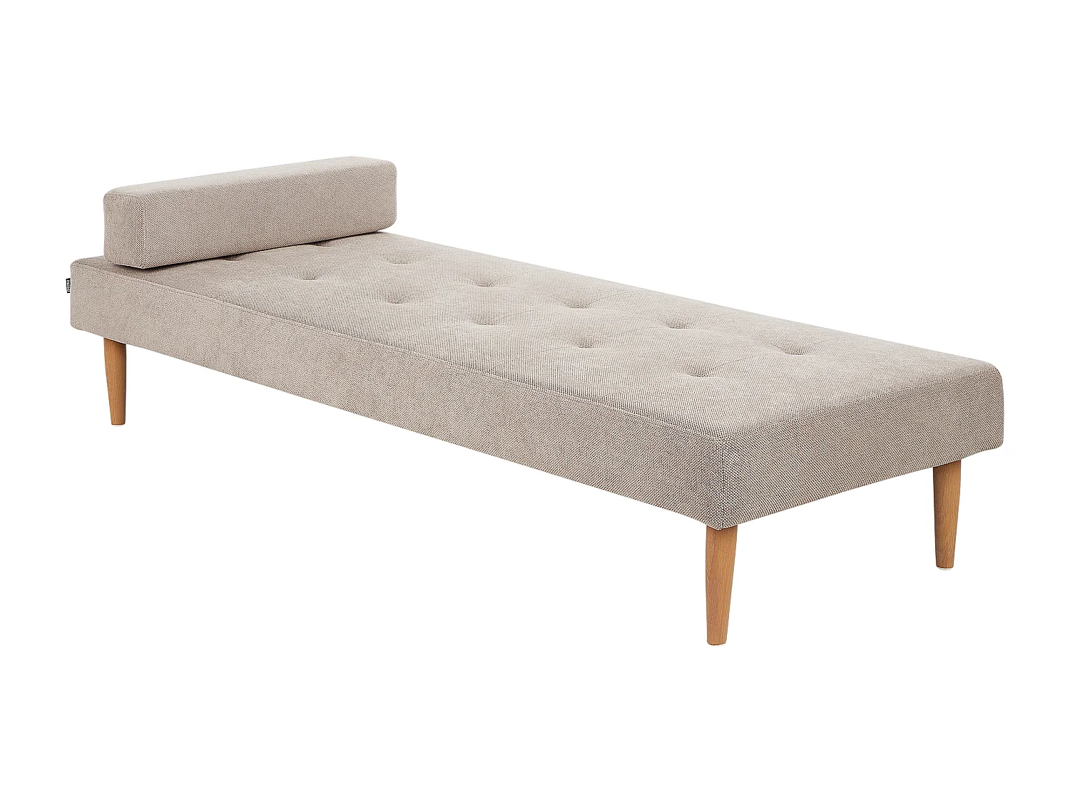 Chaise longue NIORT Tissu Beige