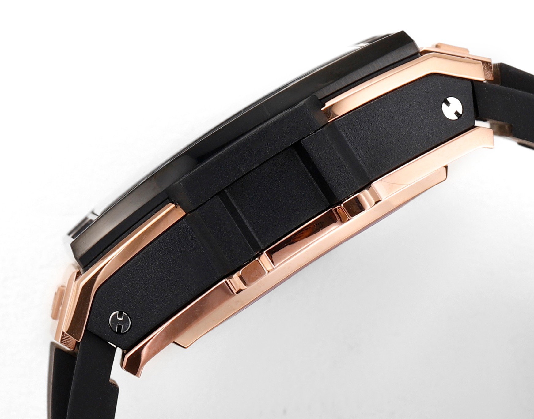 Hublot Spirit of Big Bang Textured Rubber Strap(1:1 replica) - Top club