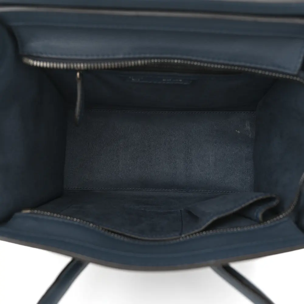 Celine Petrol Baby Drummed Calfskin Replica Handbags Online1:1High-quality replica