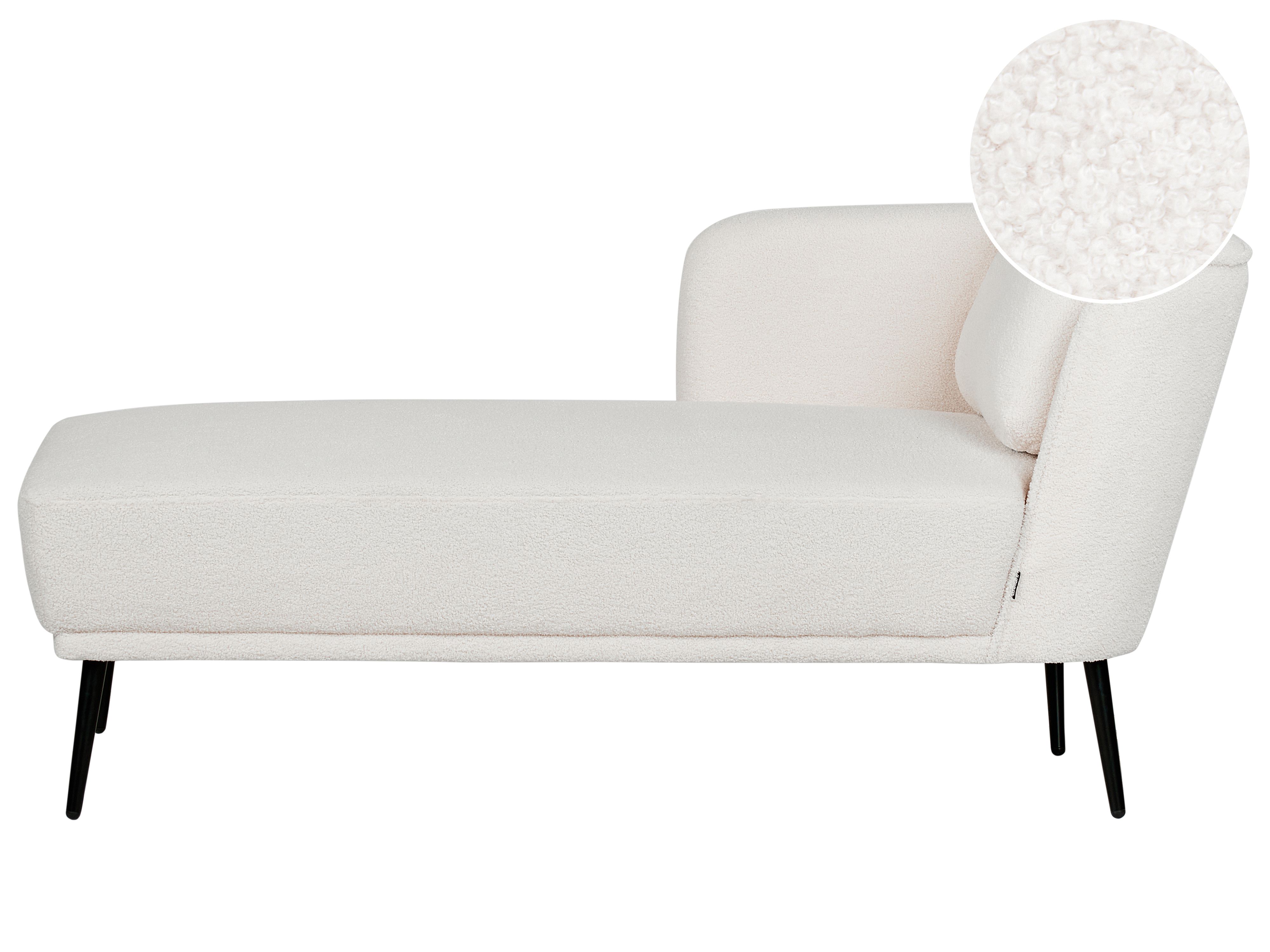 Right-Hand Chaise Lounge ARTHEZE Boucle Off-White