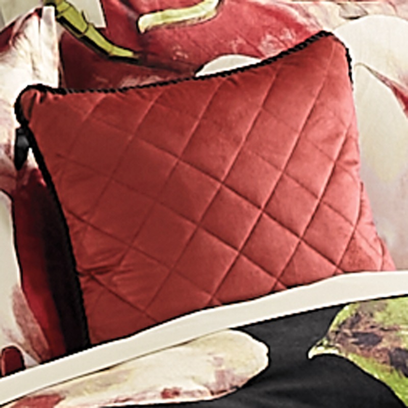 Magnolia Velvet Accent Pillow - MIDNIGHT VELVET CATALOG