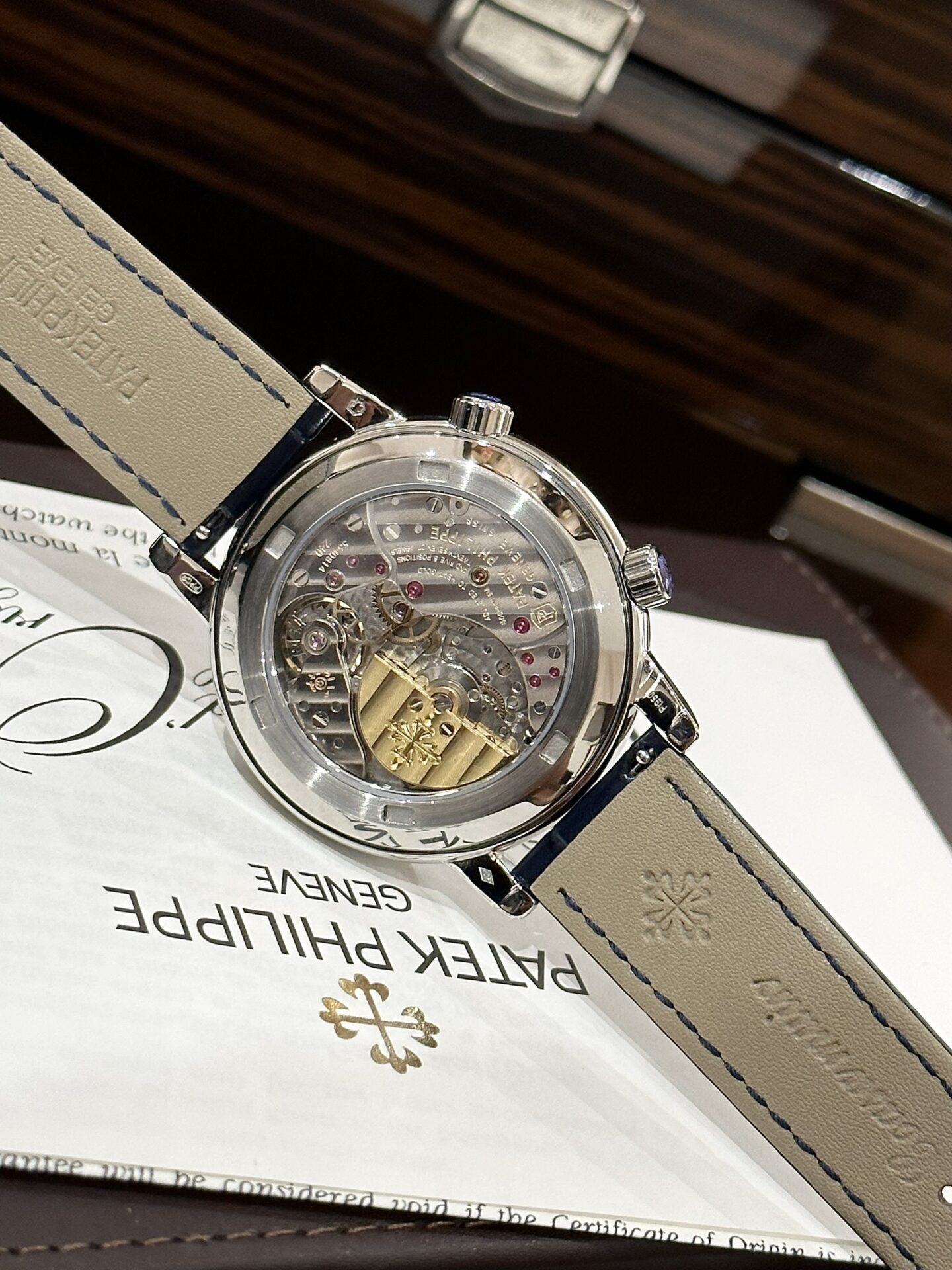 Patek Philippe Complications 6102 Replica 11 Watch Blue 44mm - Top club