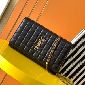  Lambskin Cassandre Chain Wallet – YB0121:1High-quality replica