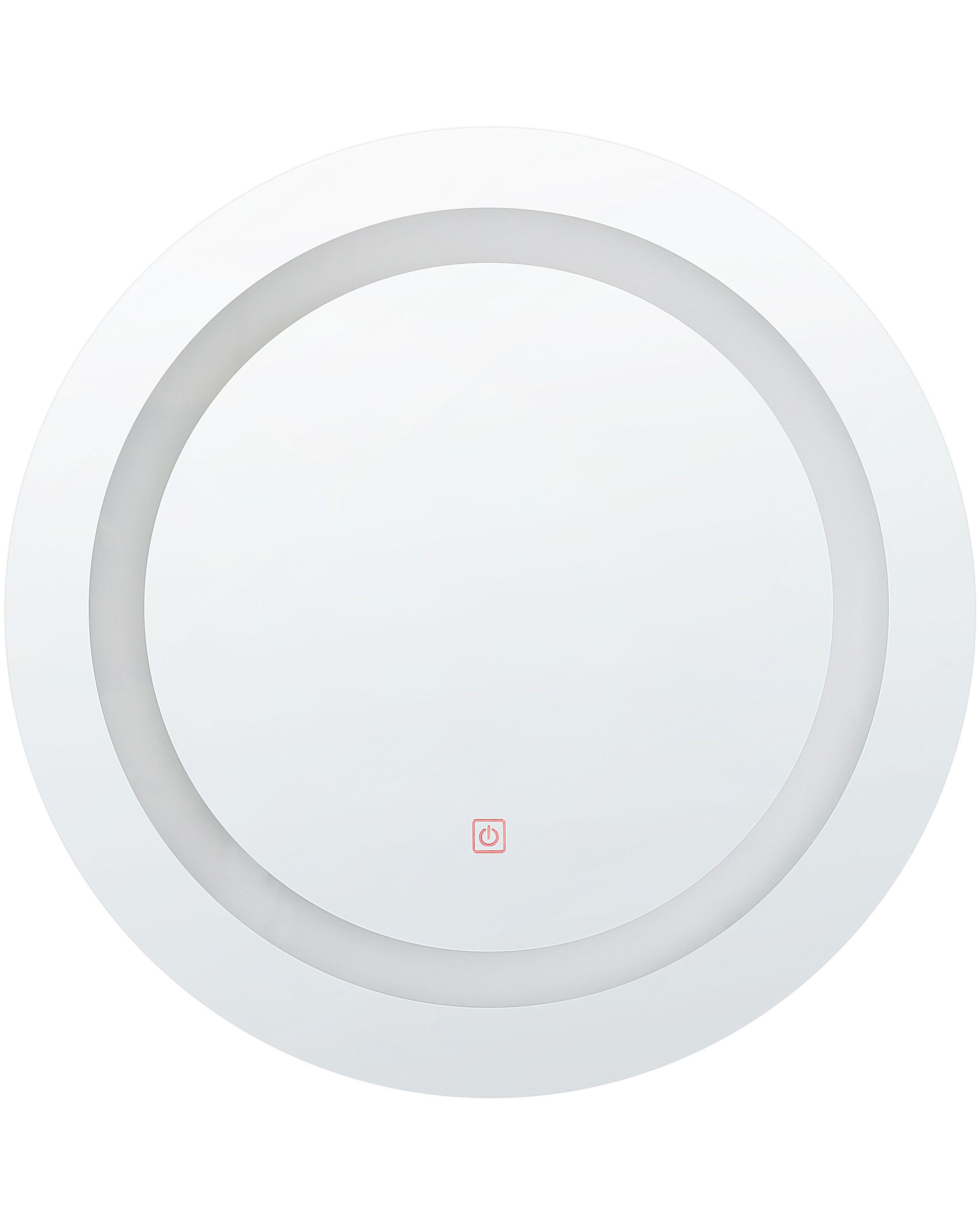 LED Bathroom Mirror SELUNE 58 cm 58 cm Silver