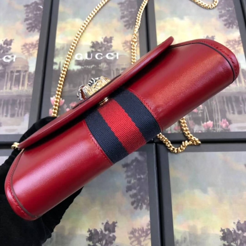 Replica Gucci Smooth Leather Rajah Mini Bag 5737971:1High-quality replica