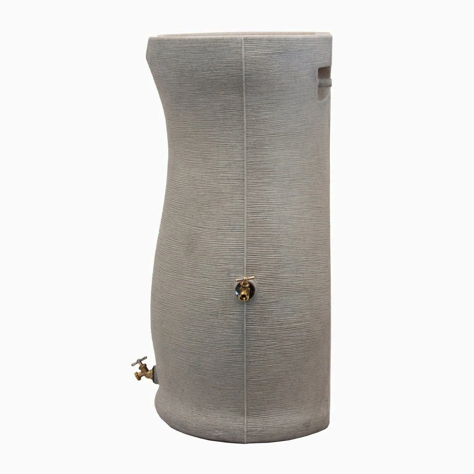 Impressions Corsican 50 Gallon Rain Saver, Sandstone - IM-COR050-SAN - Image 3 Impressions Corsican 50 Gallon Rain Saver, Sandstone - IM-COR050-SAN - Image 3