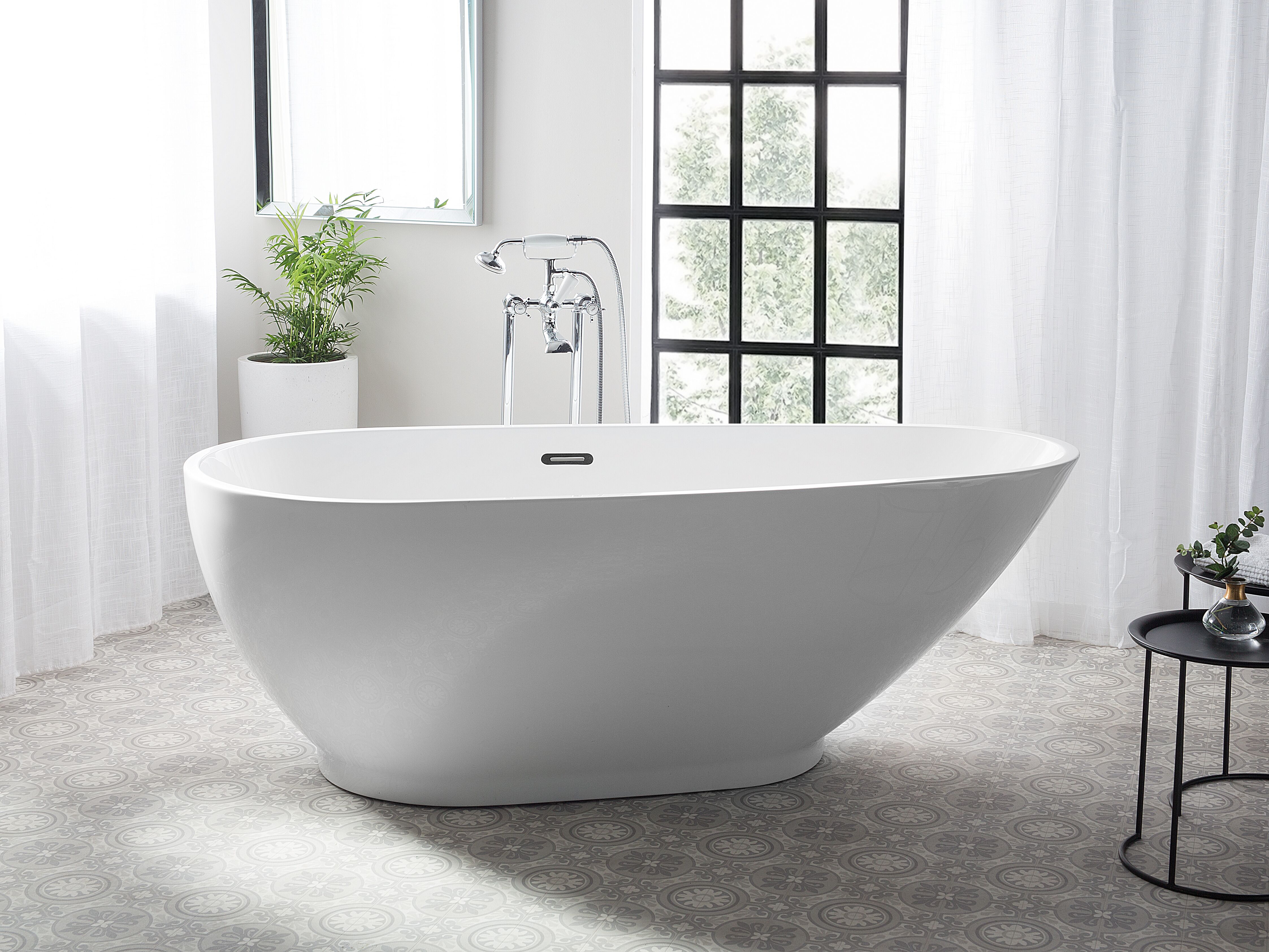 Freestanding Bathtub GUIANA 1730 x 820 mm White
