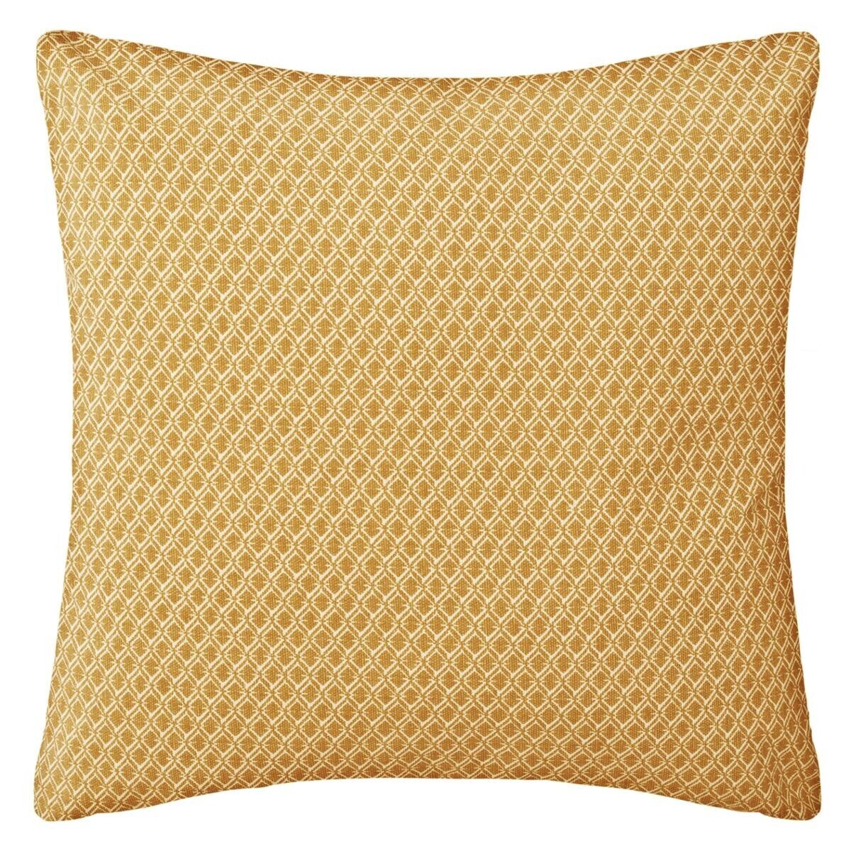 Pattern cushion "Otto" Yellow, 38x38 cm