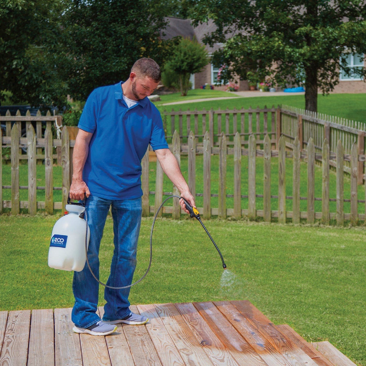 Eco Advance Exterior Wood Water Repellent Sealer, 1 Gal., Clear