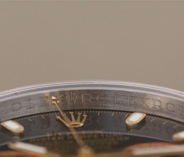 Replica Rolex Daytona 116523 Thick YG Wrapped Black Dial Sticks Markers SS/YG Bracelet A7750 - Elite Watch Atelier