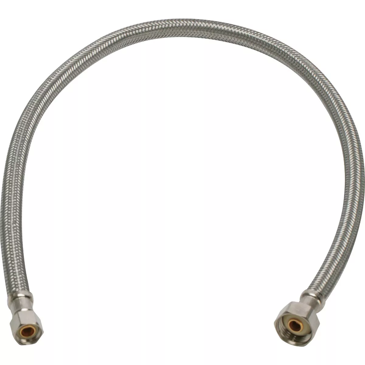 Fluidmaster 3/8 F X 1/2 In. F X 30 In. L Stainless Steel Faucet Connector
