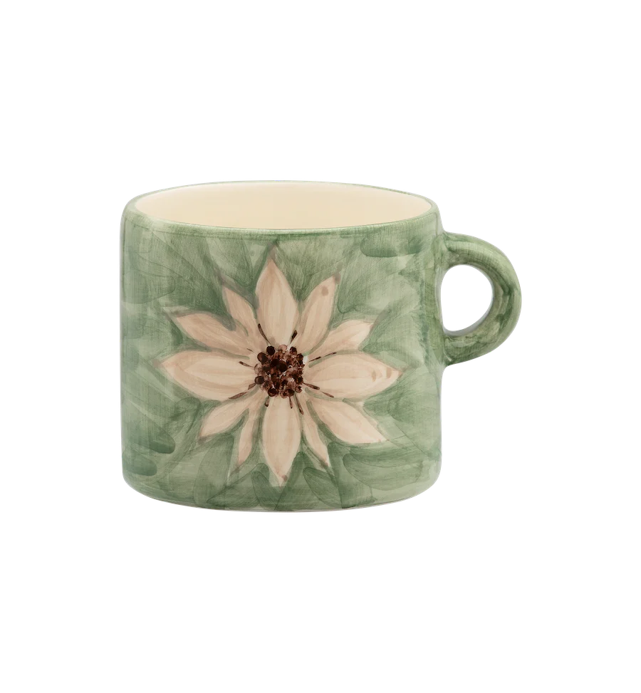 White Lotus Dreams Tea Mug