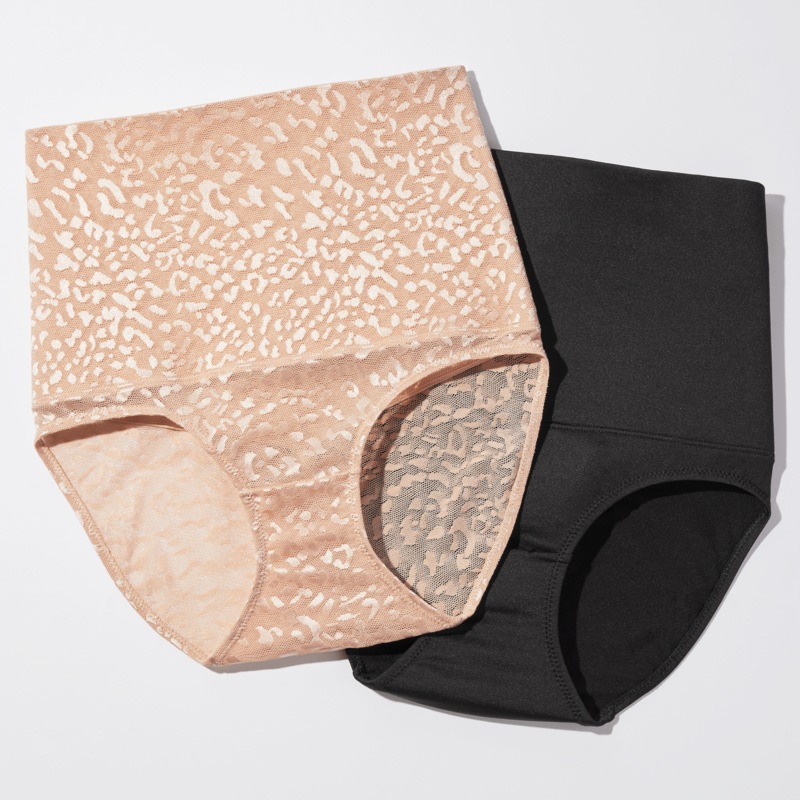 2-Pack High-Waisted Firm-Control Panty Briefs - MIDNIGHT VELVET CATALOG