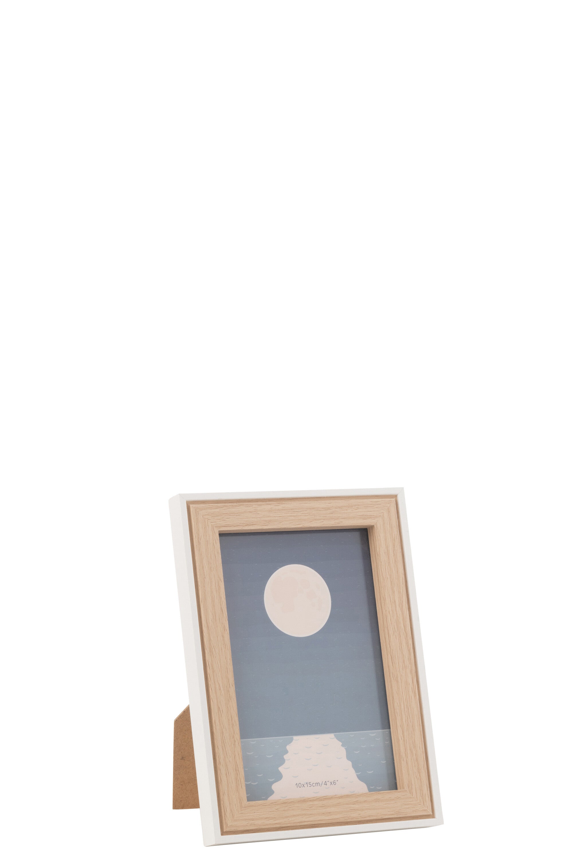 J-Line fotolijst Chloe - hout - naturel wit - small