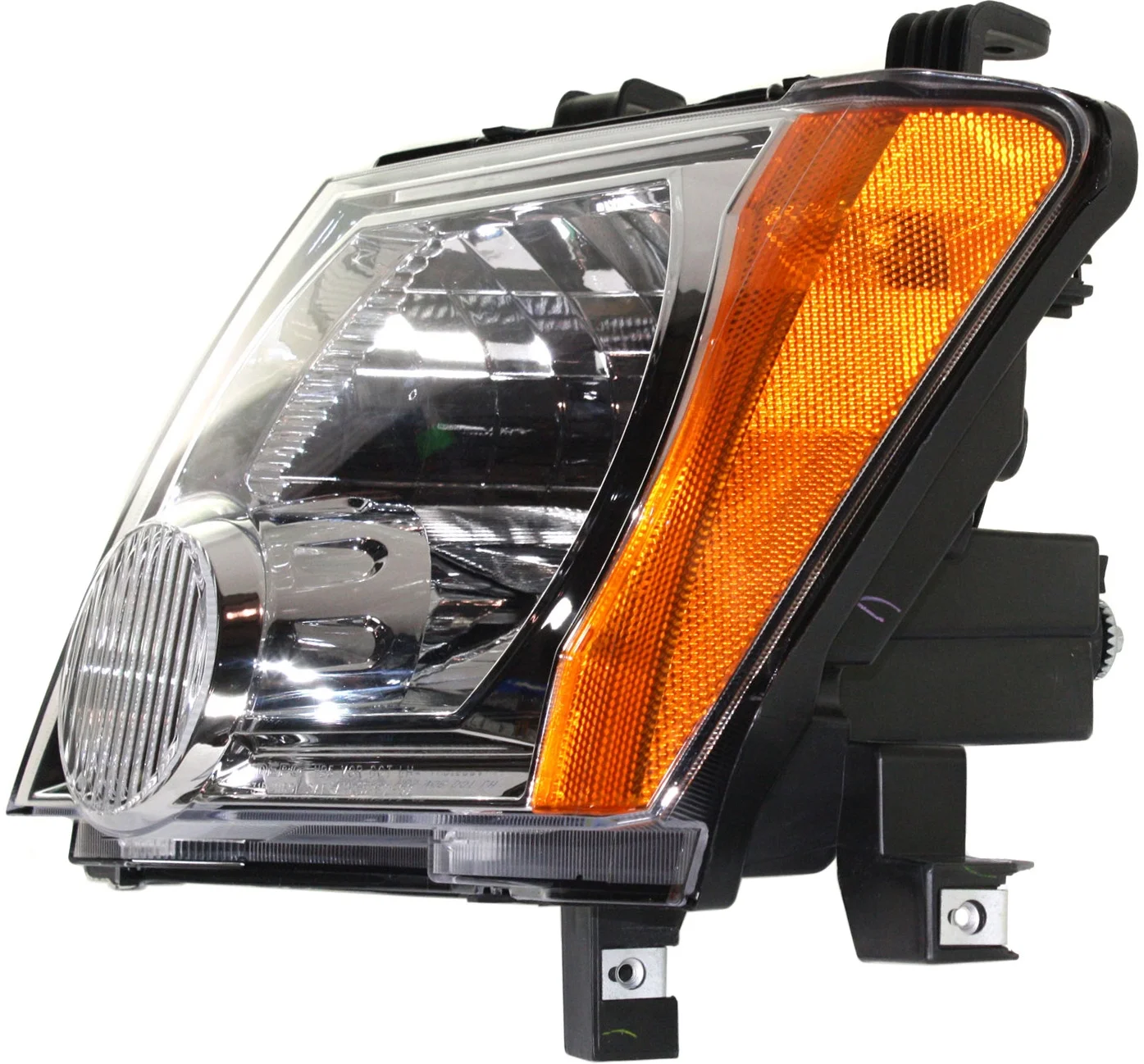 Headlight Compatible With 2005-2015 Nissan Xterra Left Driver Halogen With bulb(s)
