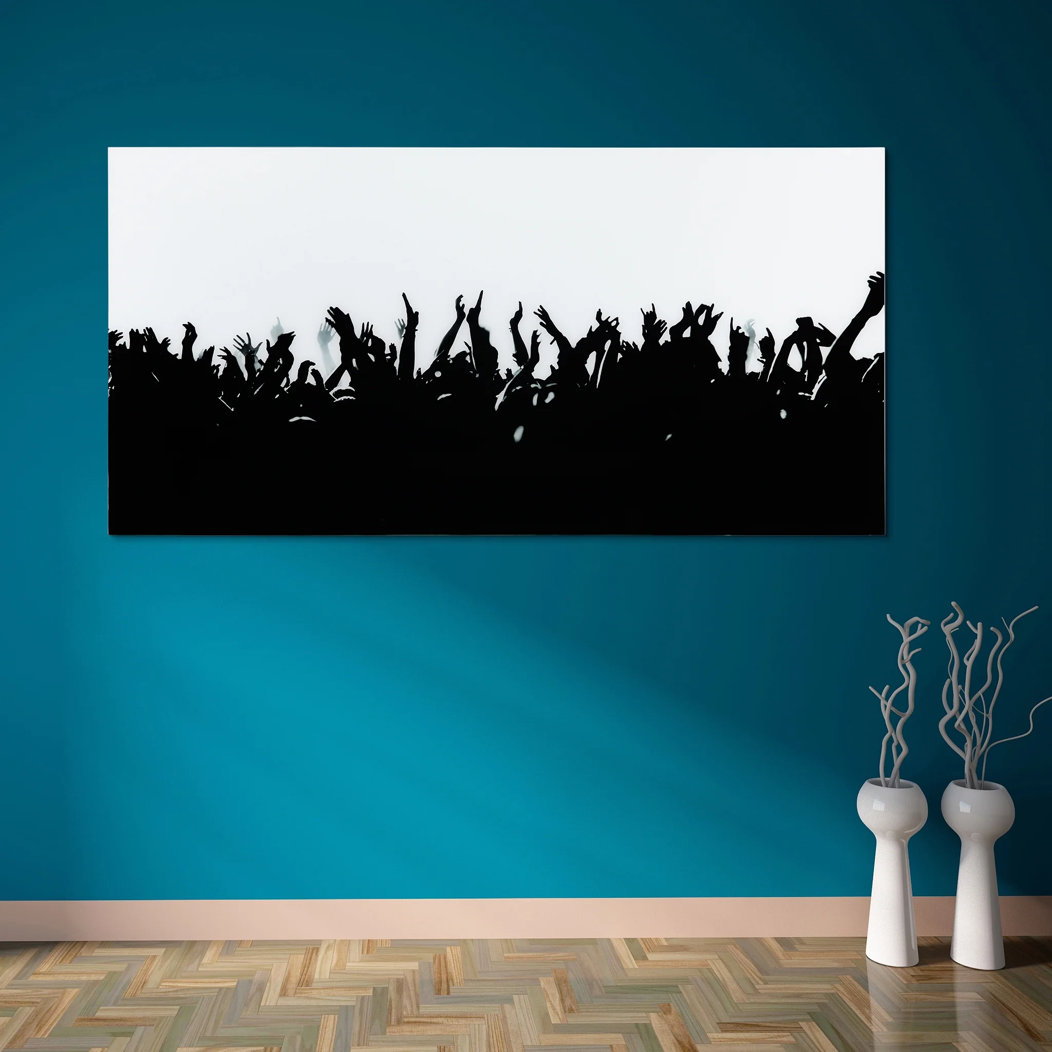 Empire Art Direct Blue Splash Frameless Free Floating Tempered Glass Panel Graphic Wall Art, 72" x 36", Ready to Hang - Image 53