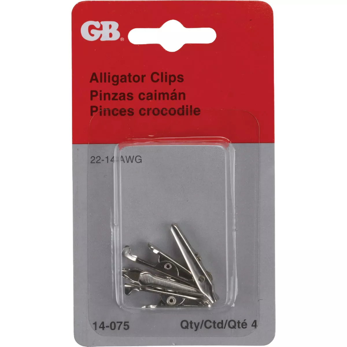 Gardner Bender 1-1/4 In. Mini Non-Insulated Alligator Clip (4-Pack)
