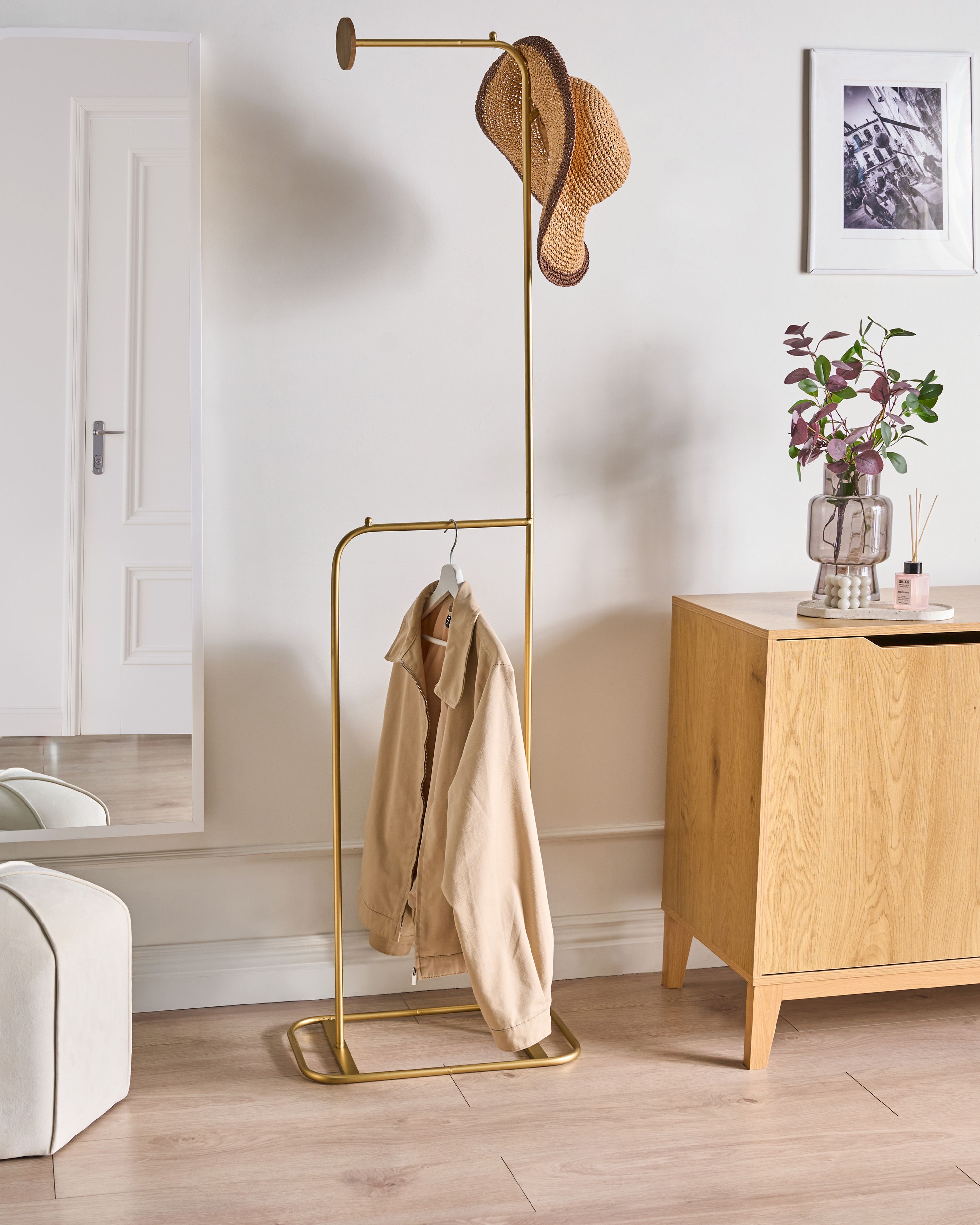 Coat Stand EUREKA Gold