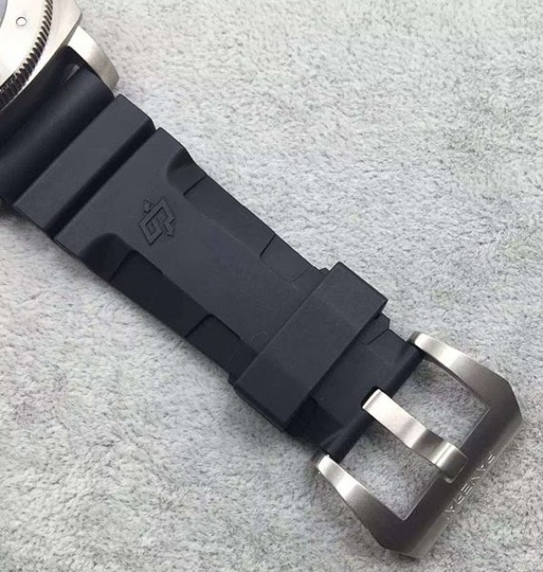 Replica Panerai ZF PAM371 Titanium Black Rubber Strap ZP9001 - Top club