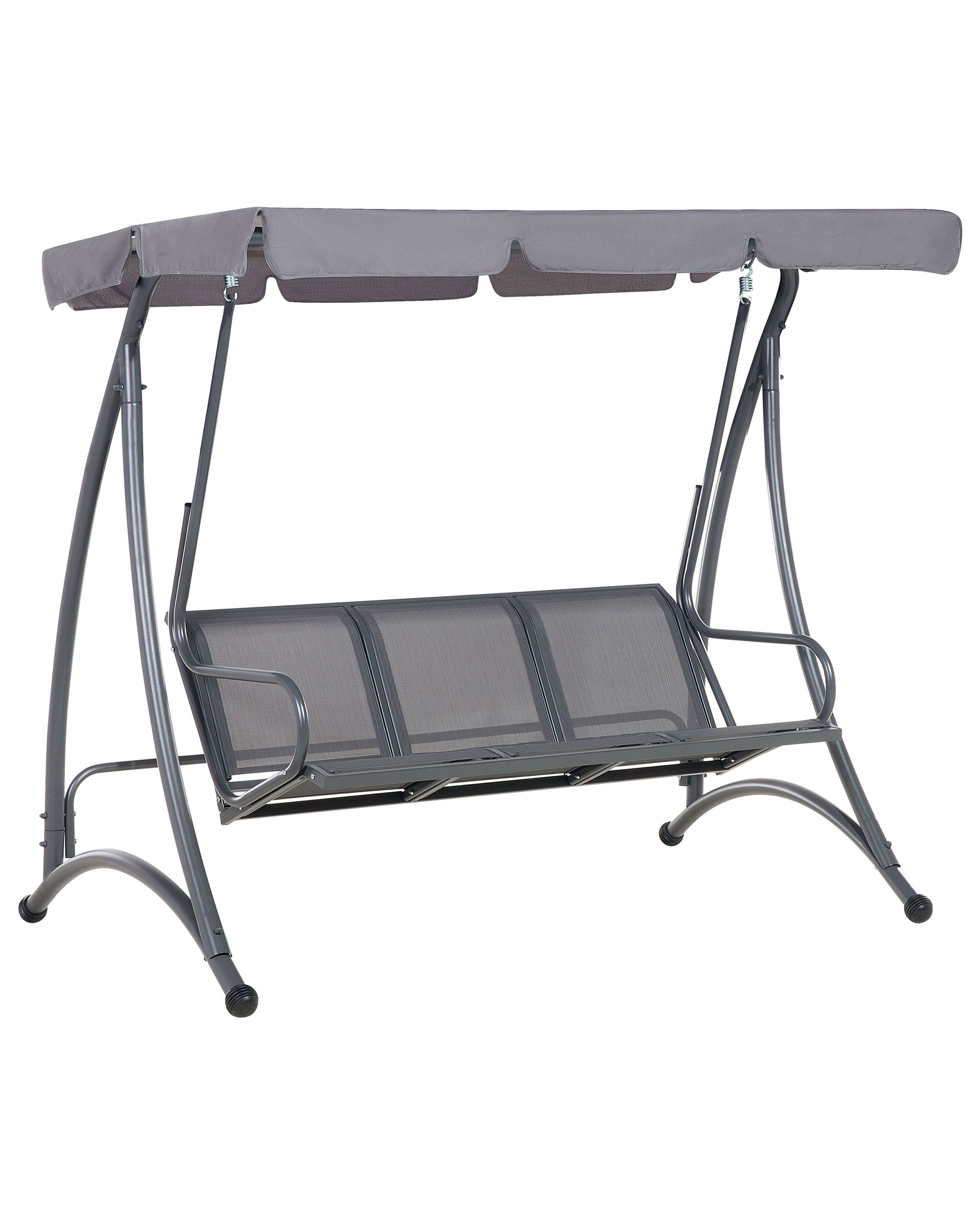 Patio Swing BOGART Metal Grey
