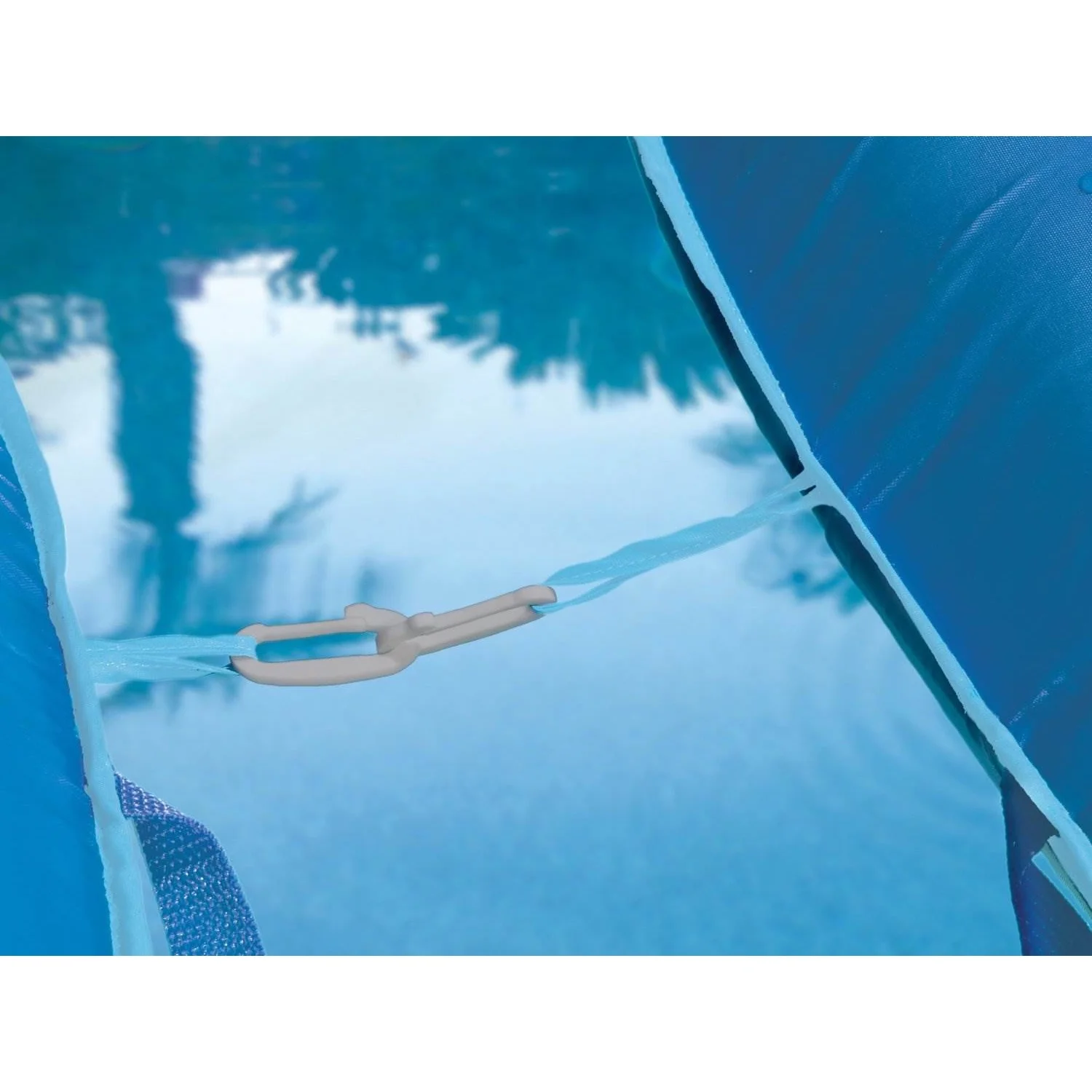 Kelsyus Floating Pool Lounger Inflatable Chair w/ Cup Holder Blue (2 Pack) 80014 - Image 15