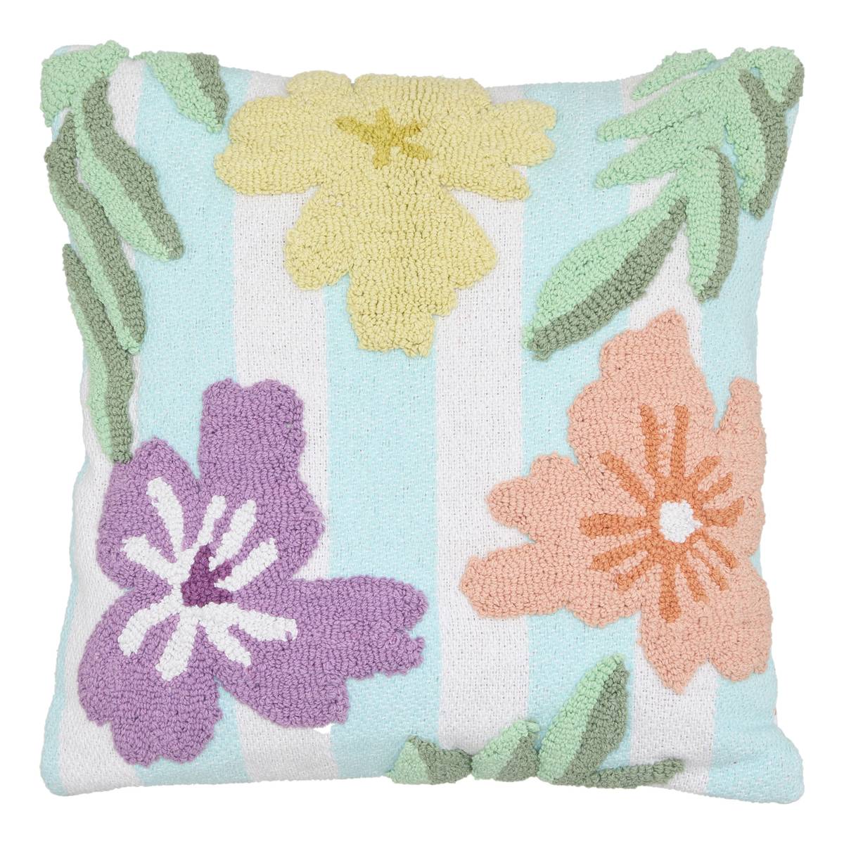 Cushion "Wildflowers" Blue, 45x45 cm