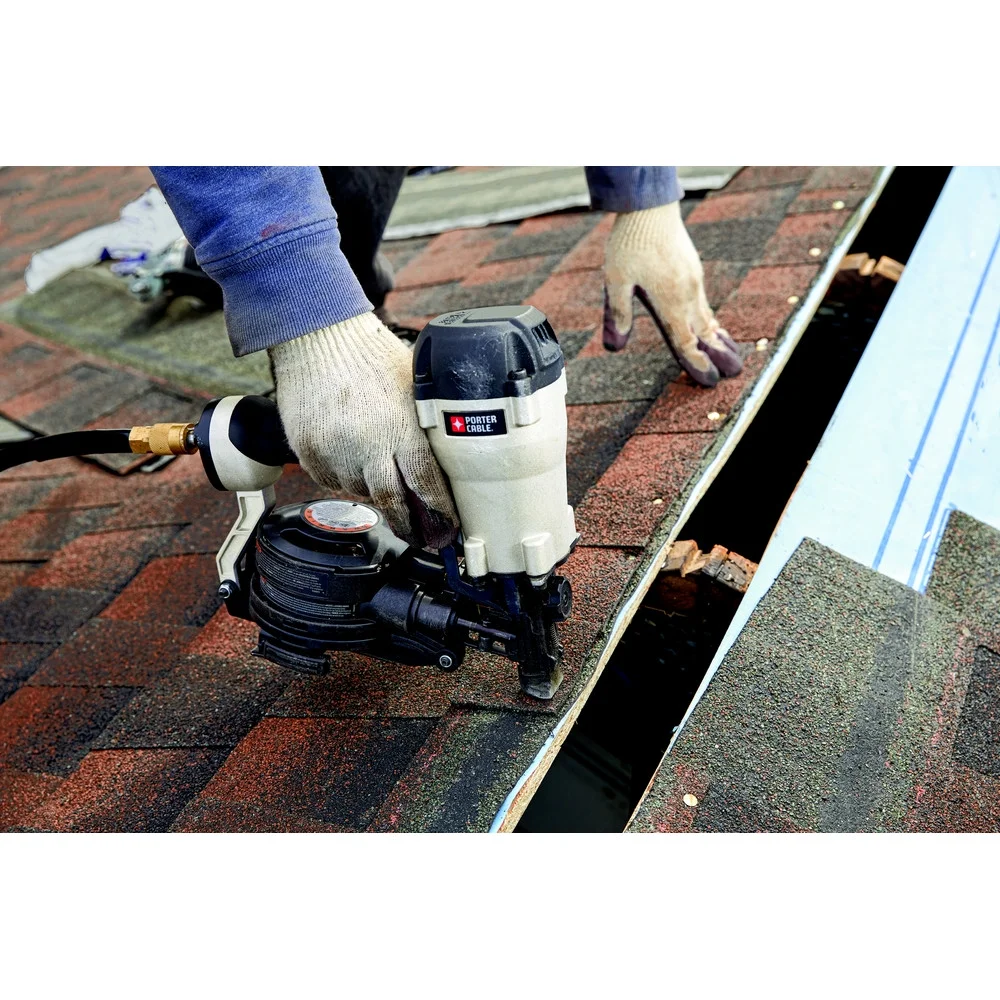 Porter Cable RN175C 15-Degree Pneumatic Coil Roofing Nailer - Image 8