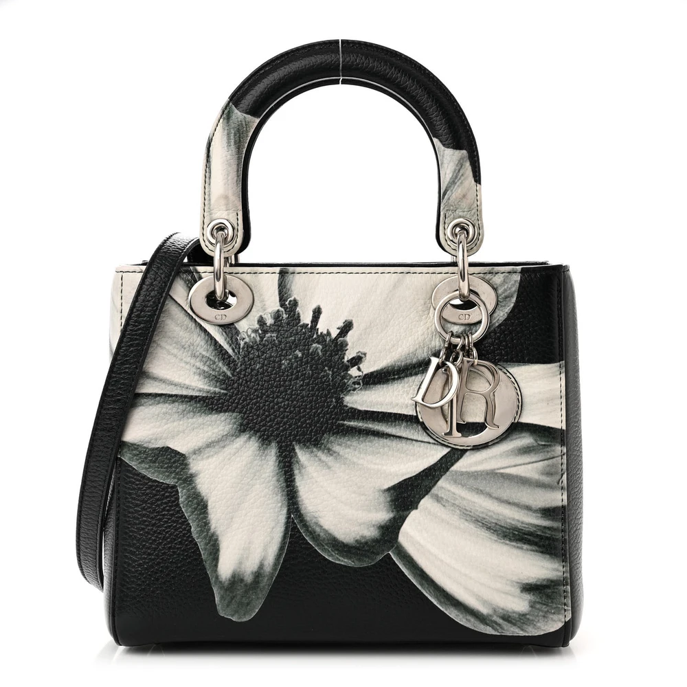 Mirror Quality Dior Green Floral Lady Bag Replica