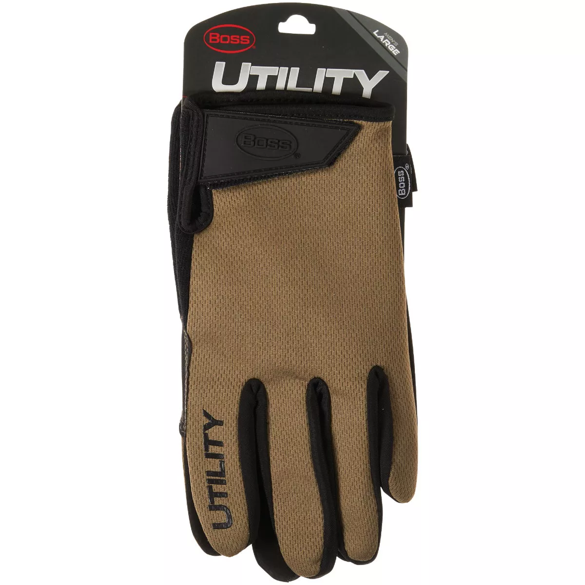 Boss Men's Large Synthetic Leather Utility Performance Glove