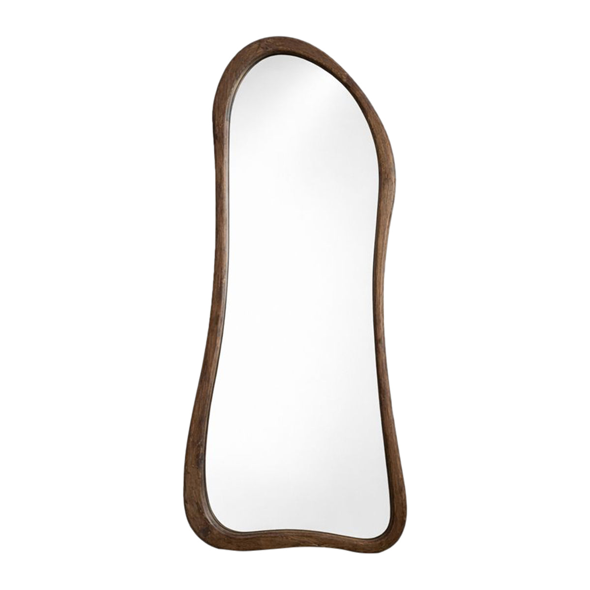 Blokker Solace Spiegel 180 x 80 cm - Wavy - Walnoot