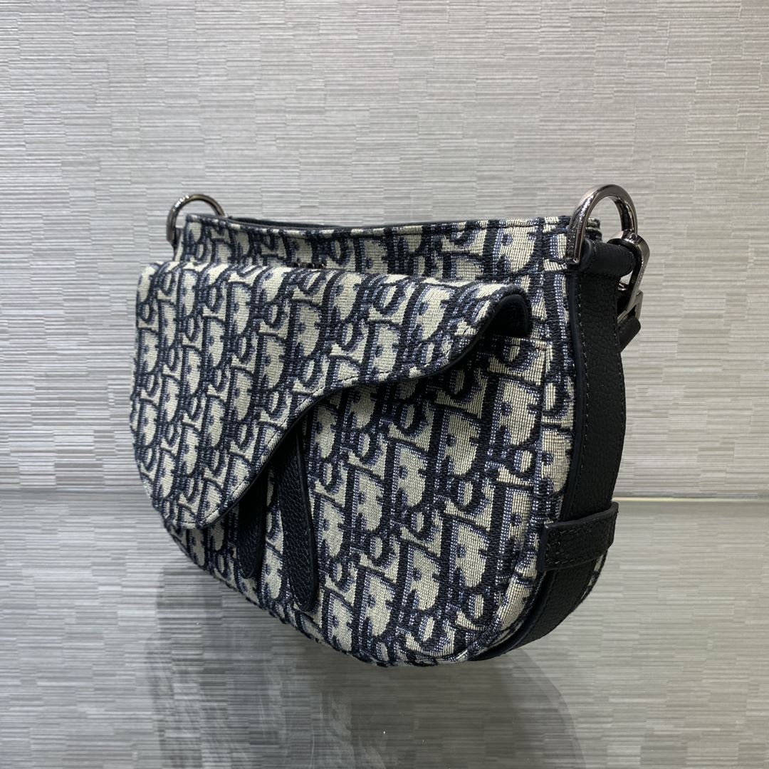 Mini Saddle Soft Bag Beige For Women‎ 9.5in/ 24cm CD 1ADHO024YKY_H05E1:1High-quality replica