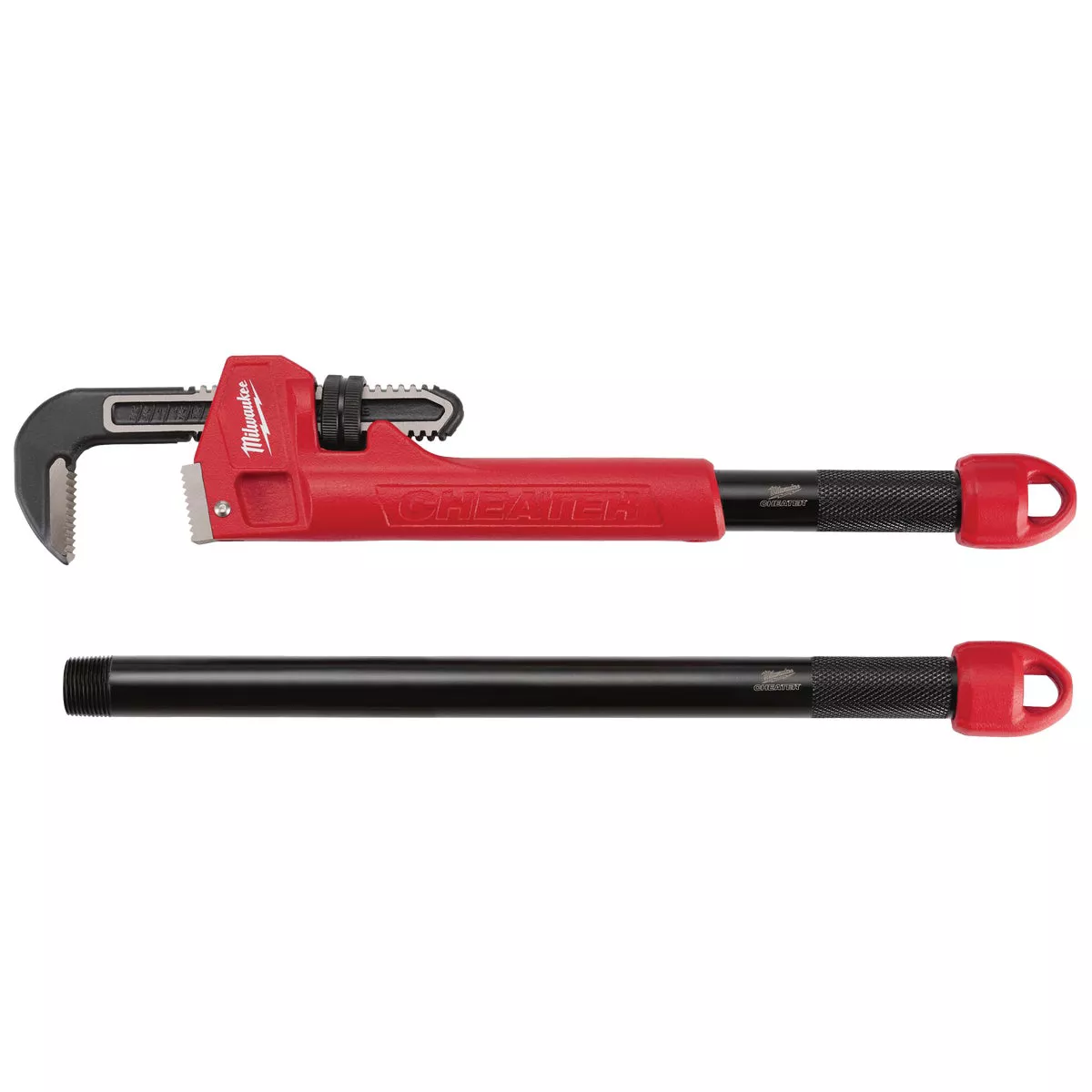 Milwaukee Cheater 10 In. to 24 In. Steel Adaptable Pipe Wrench