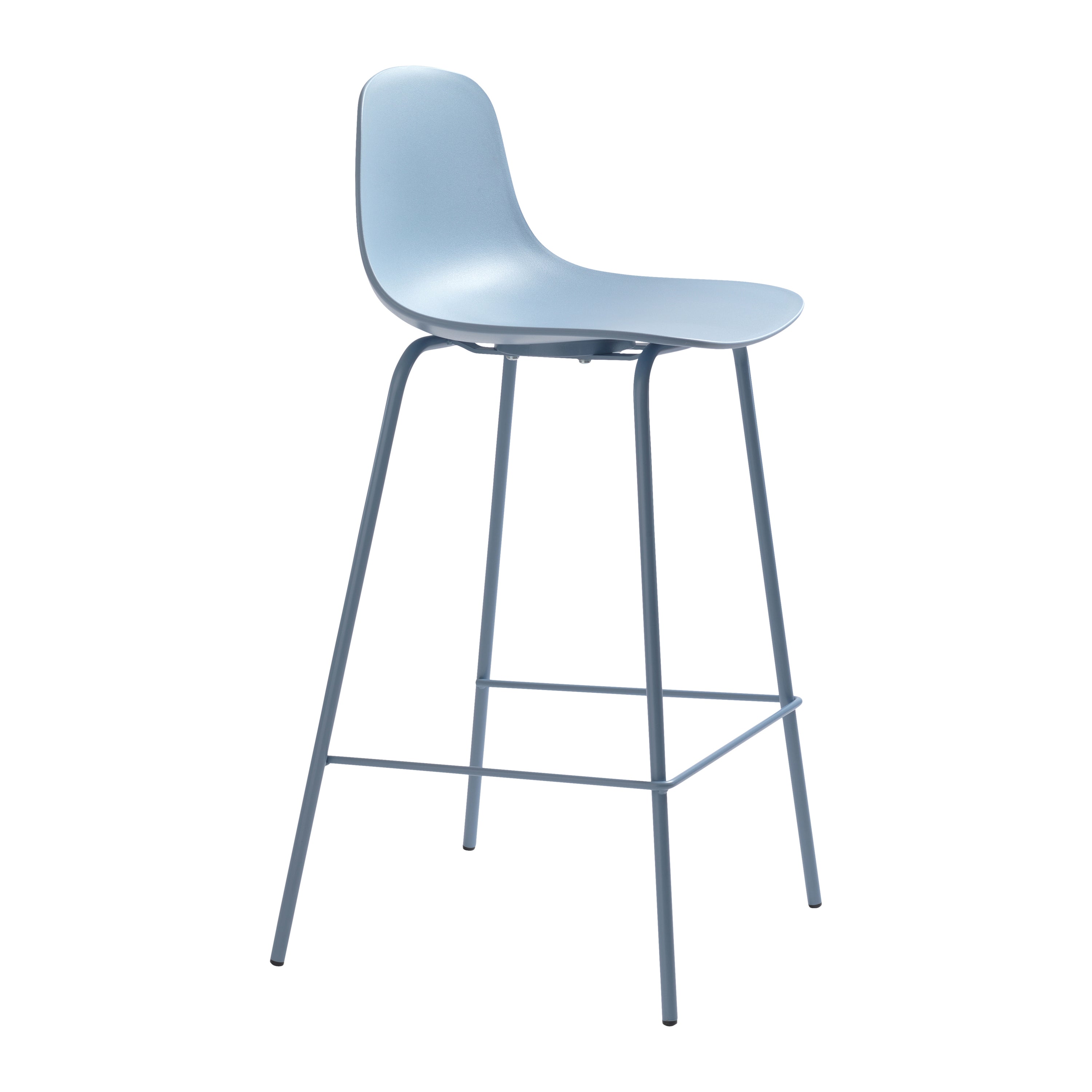 Blokker Keen Barkruk H 67,5 cm - Blauw