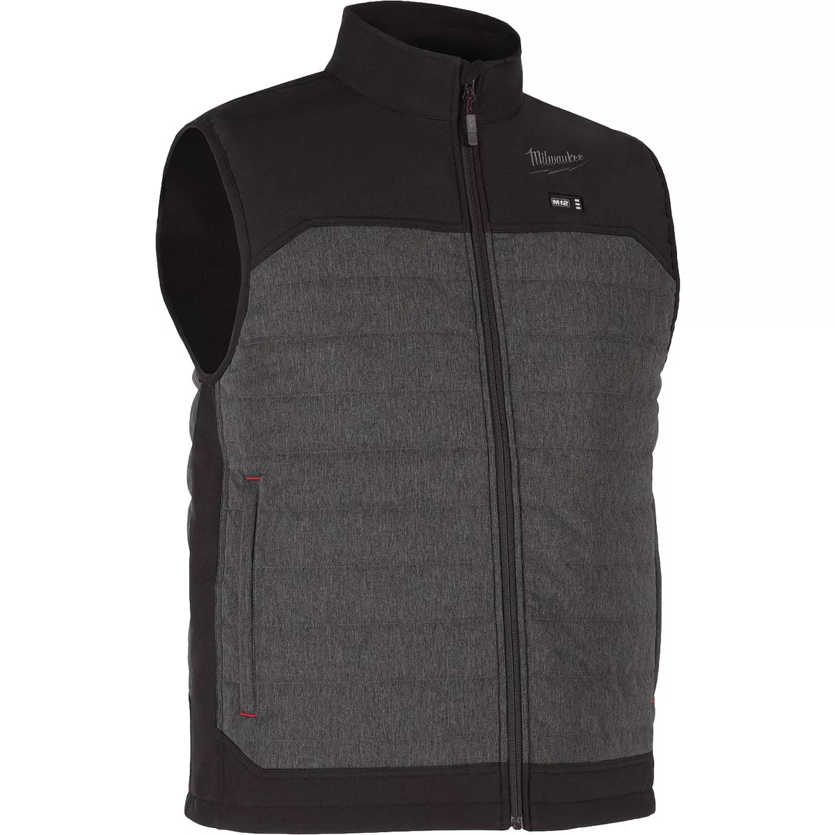 Milwaukee M12 AXIS Men's Gray Cordless Heated Vest, 2XL