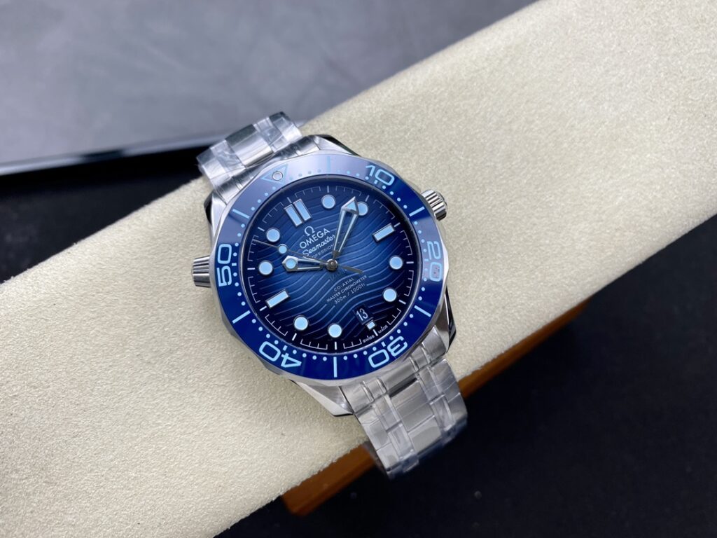 Omega Replica 1:1 Watch Seamaster 75th Anniversary Summer Blue 42mm - Elite Watch Atelier