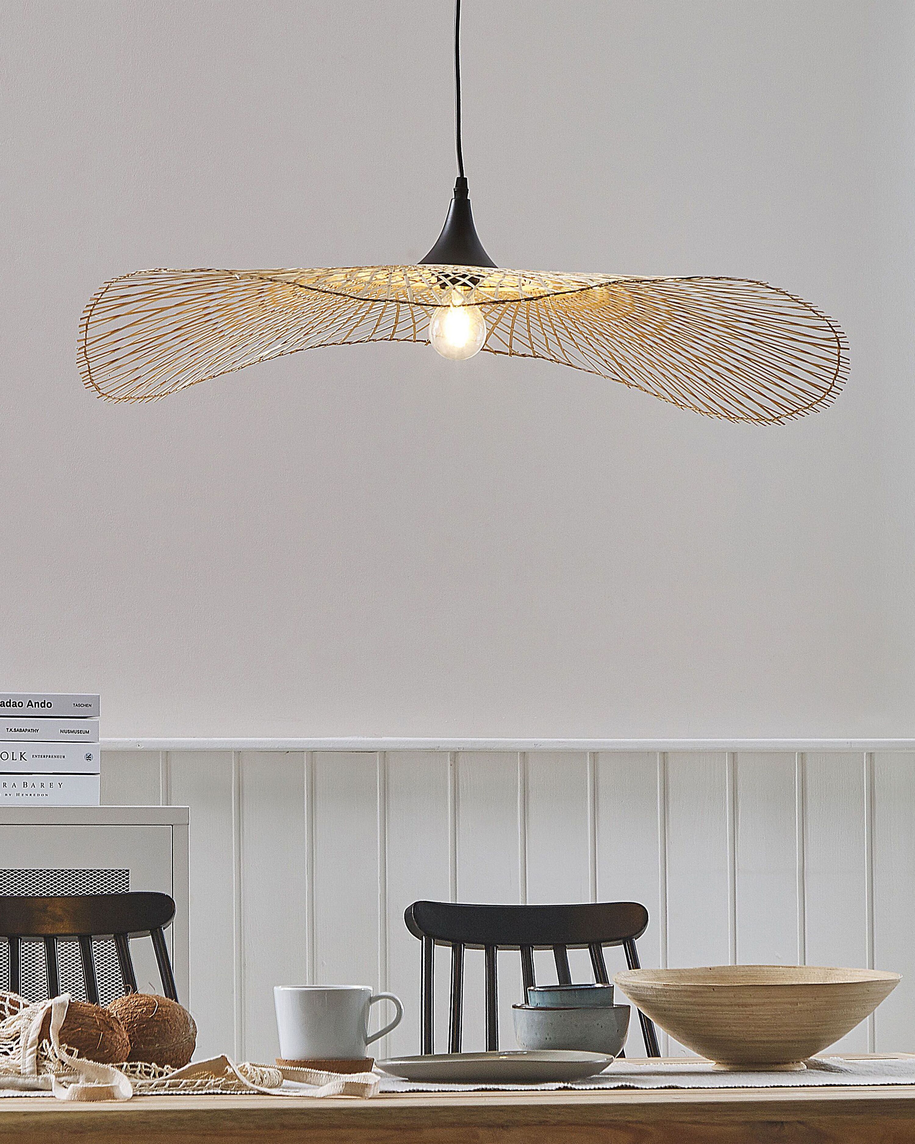 Pendant Lamp FLOYD Bamboo Light Brown