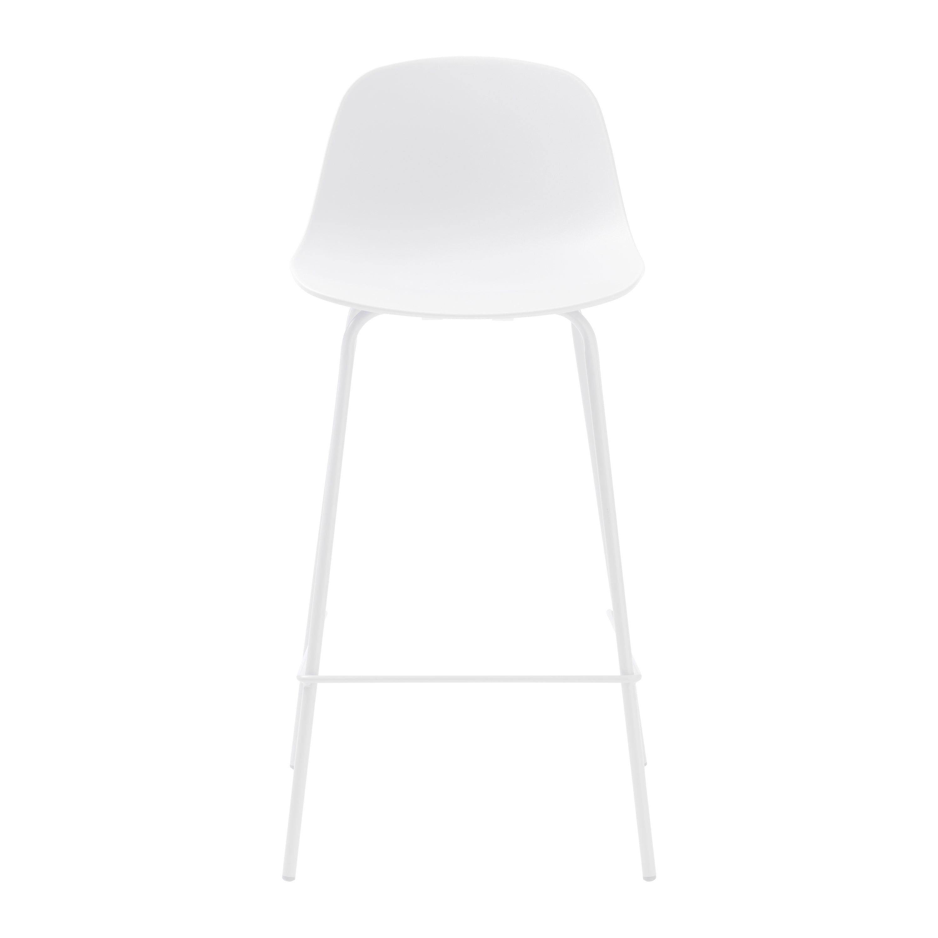 Blokker Keen Barkruk H 67,5 cm - Wit